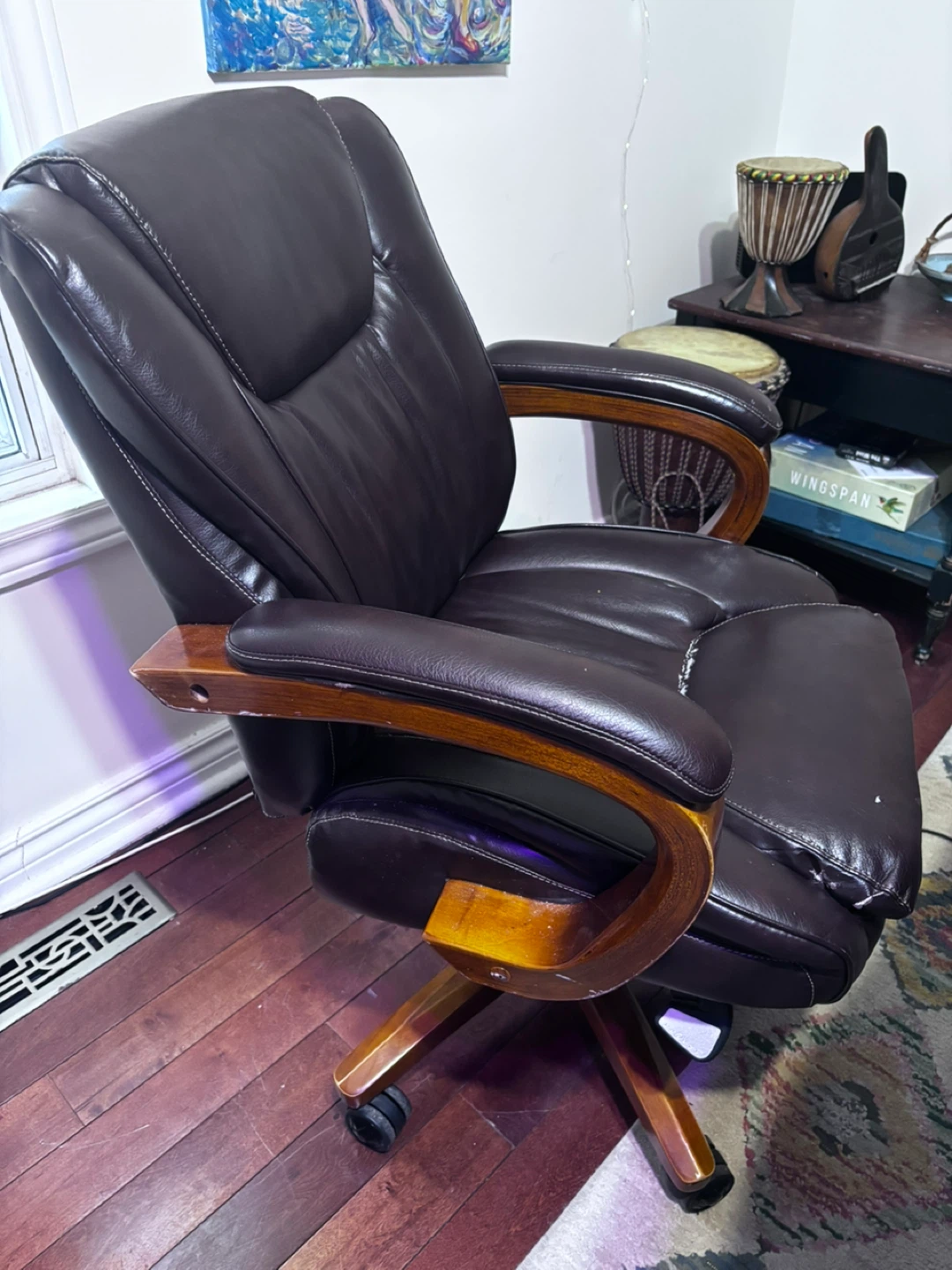 Dark Brown Executive Office Chair