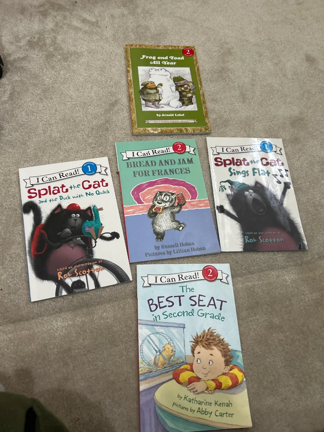 I Can Read! Level 1 & 2 Children's Books (5 Books)