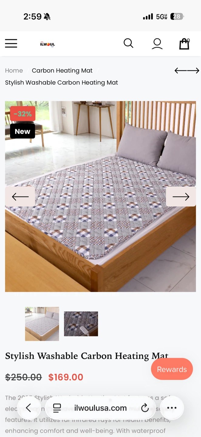 Electric Heating Pad (ILWOOL) : moving sell - photo 4