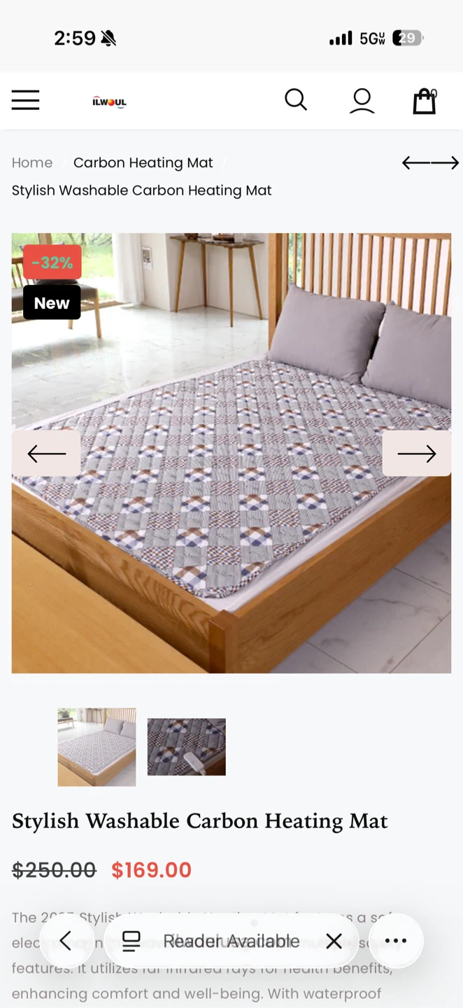 Electric Heating Pad (ILWOOL) : moving sell