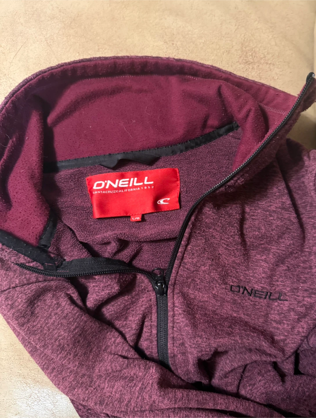O'Neill Women's Fleece Zip-Up Jacket, size L, $10 - photo 3