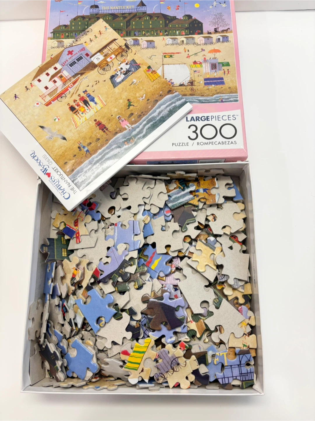 Kids puzzle or adult puzzle of beach and Buffalo games - photo 2