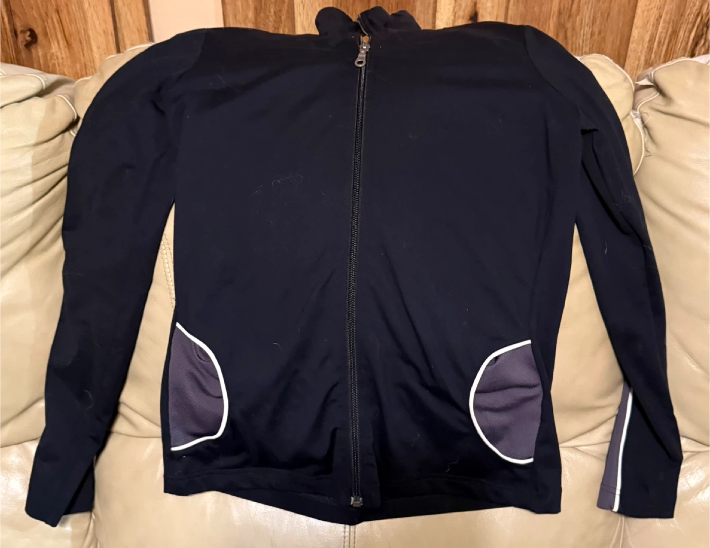 Joe Fresh Black Full Zip Jacket, size M, $5