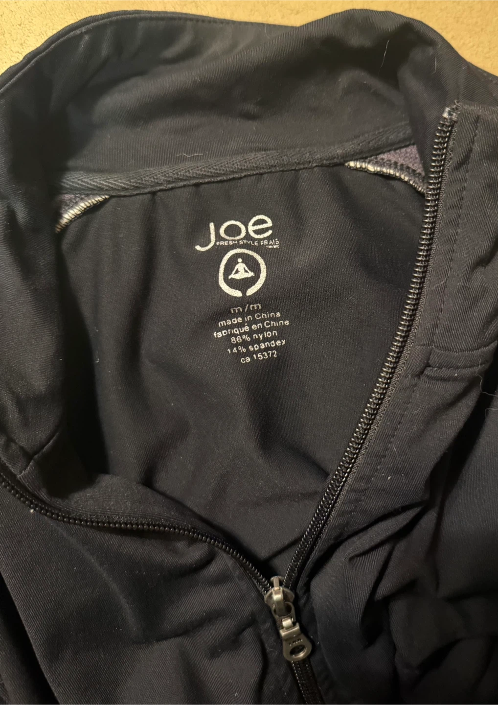 Joe Fresh Black Full Zip Jacket, size M, $5 - photo 3