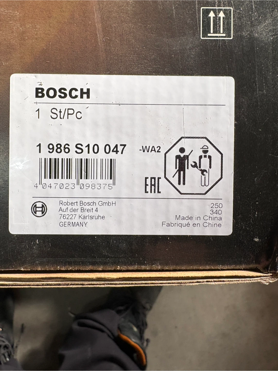 Bosch Starter Motor 1 986 S10 047 - photo 2