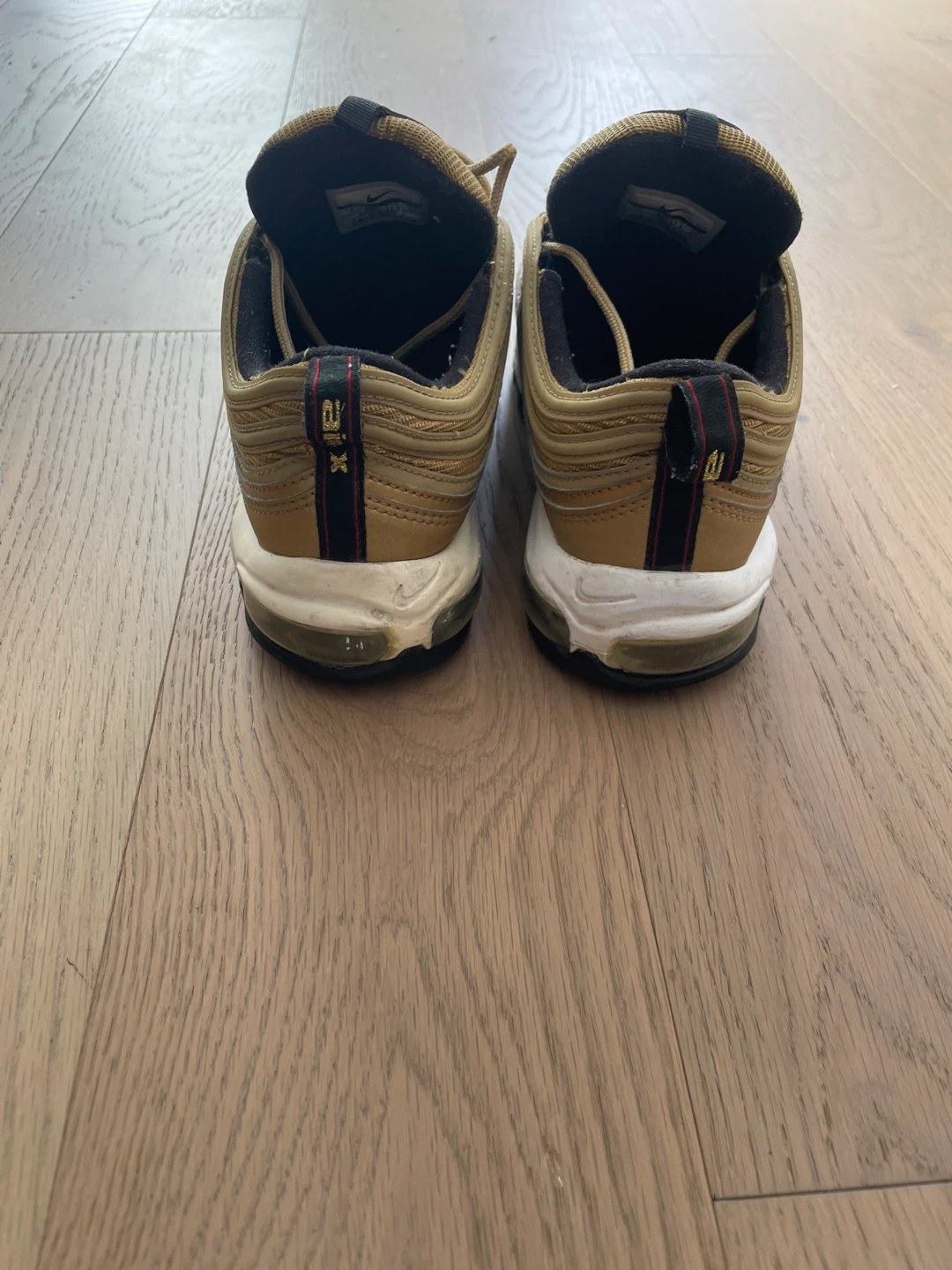 Nike Air Max 97 Gold Sneakers - photo 4