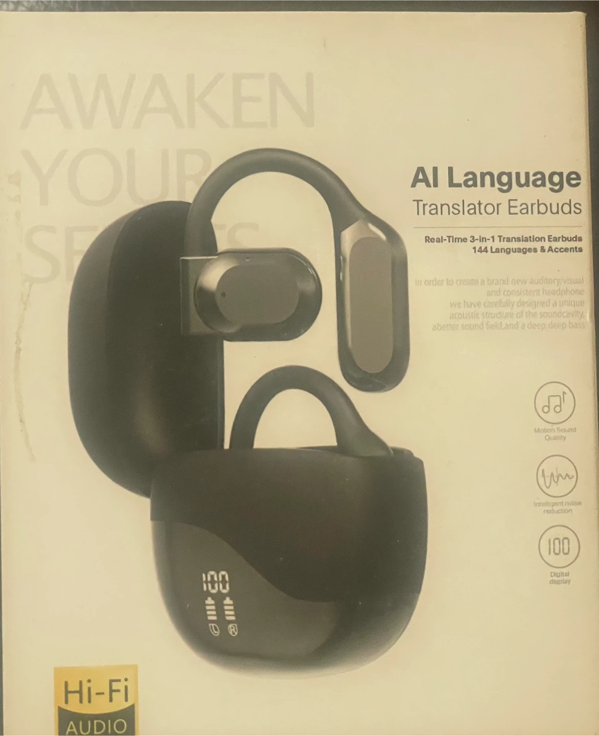 AI Language Translator Earbuds