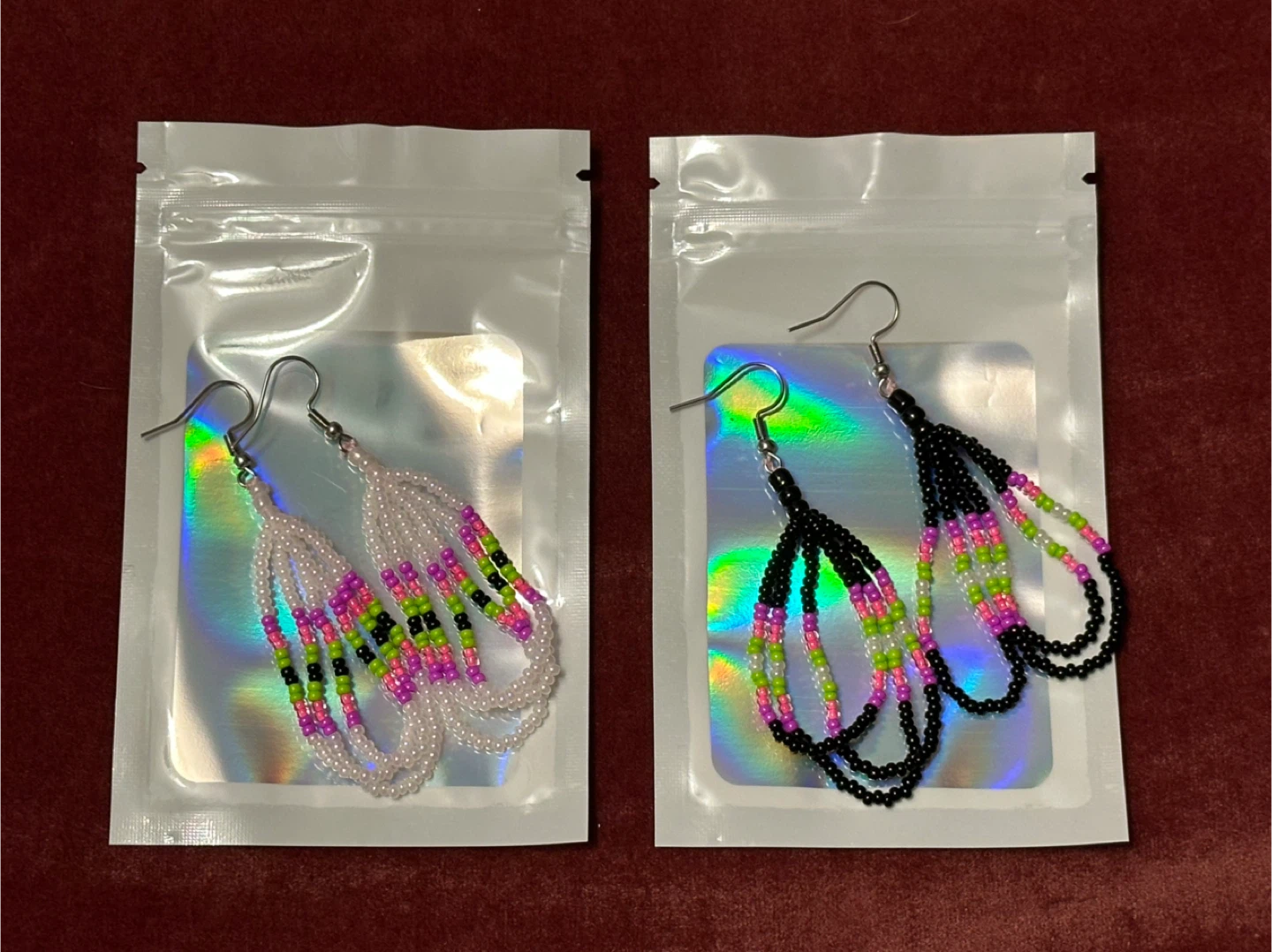 Three loop dangle earrings - photo 3