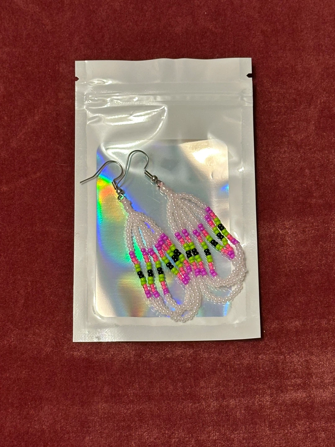 Three loop dangle earrings - photo 2