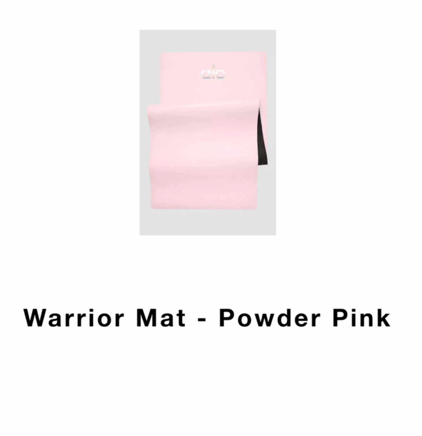 Alo Yoga Warrior Mat - Pink