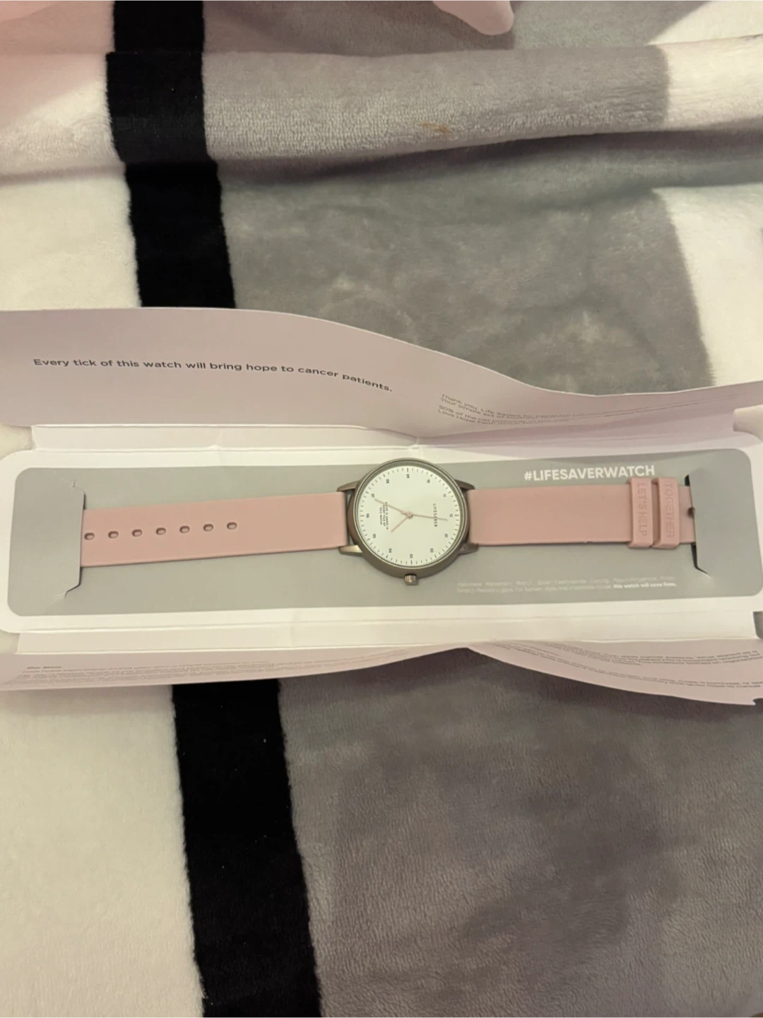 Lifesaver Watch - Pink Band