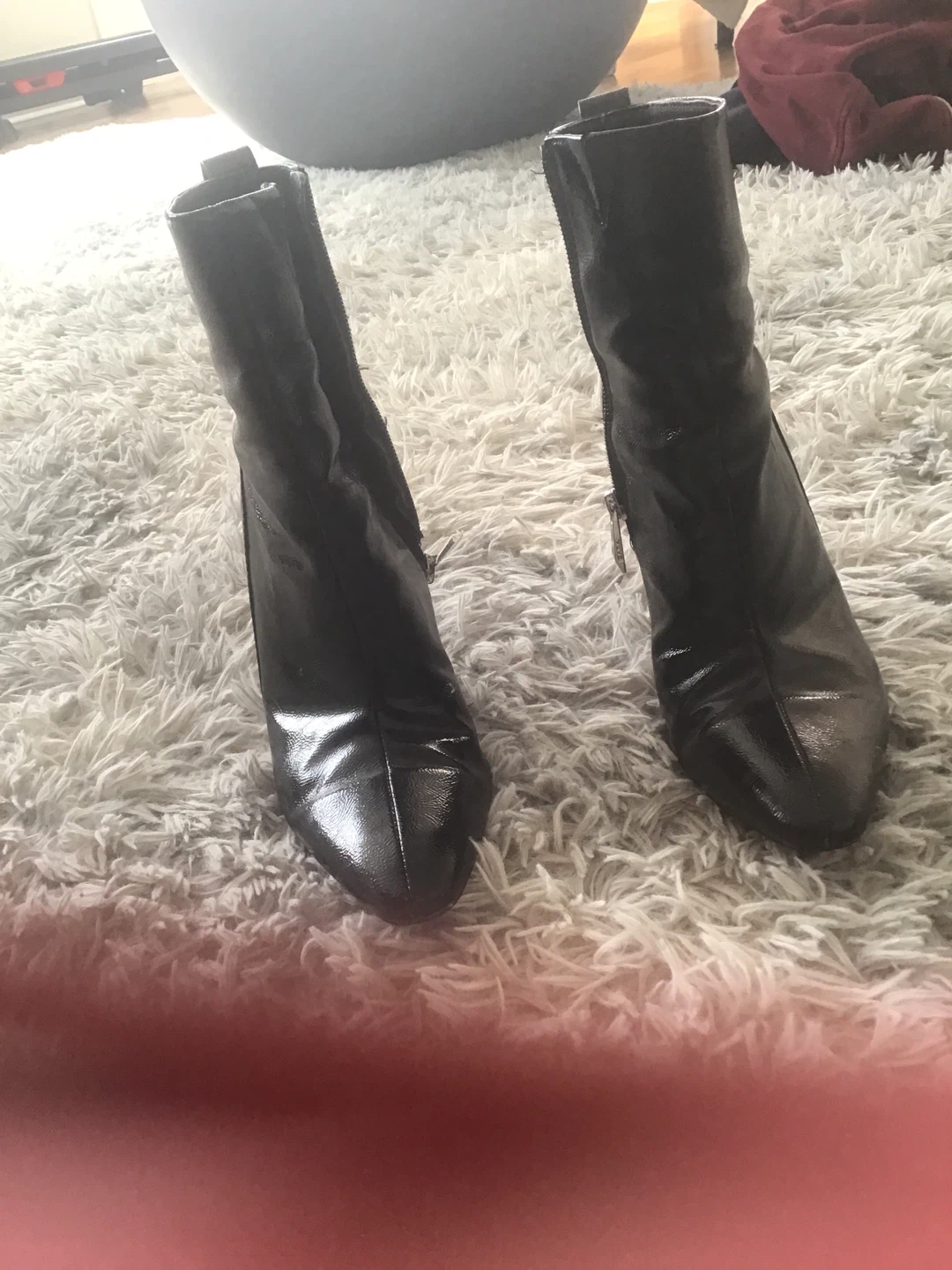 Black Heeled Ankle Boots