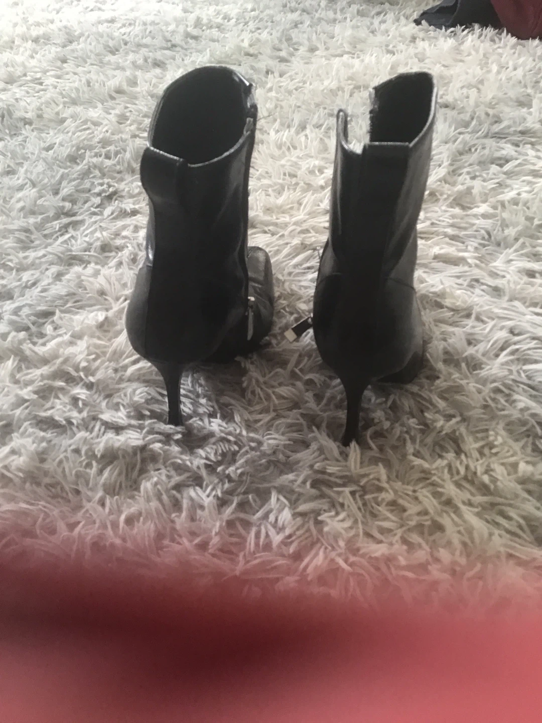 Black Heeled Ankle Boots - photo 2