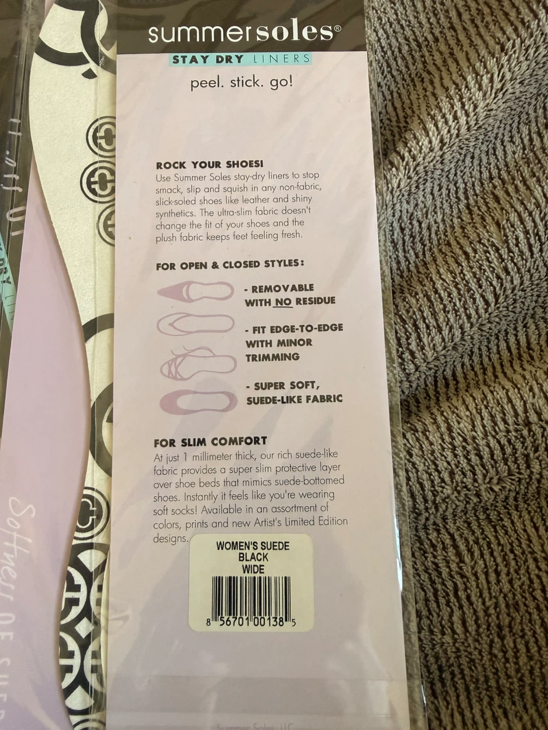 Summersoles Stay Dry Liners - 5 Pairs - photo 3