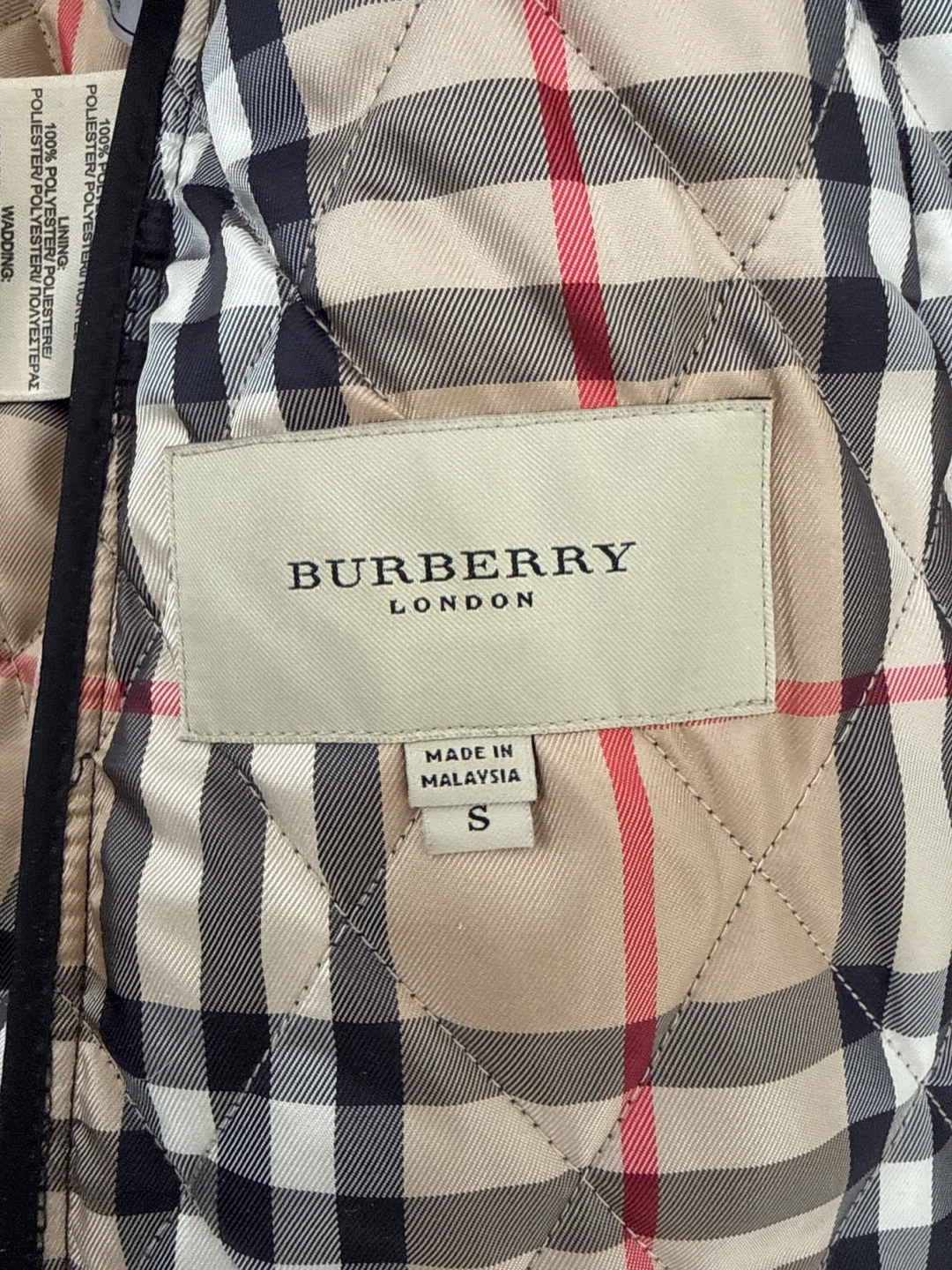Burberry Quilted Jacket authentic - photo 2