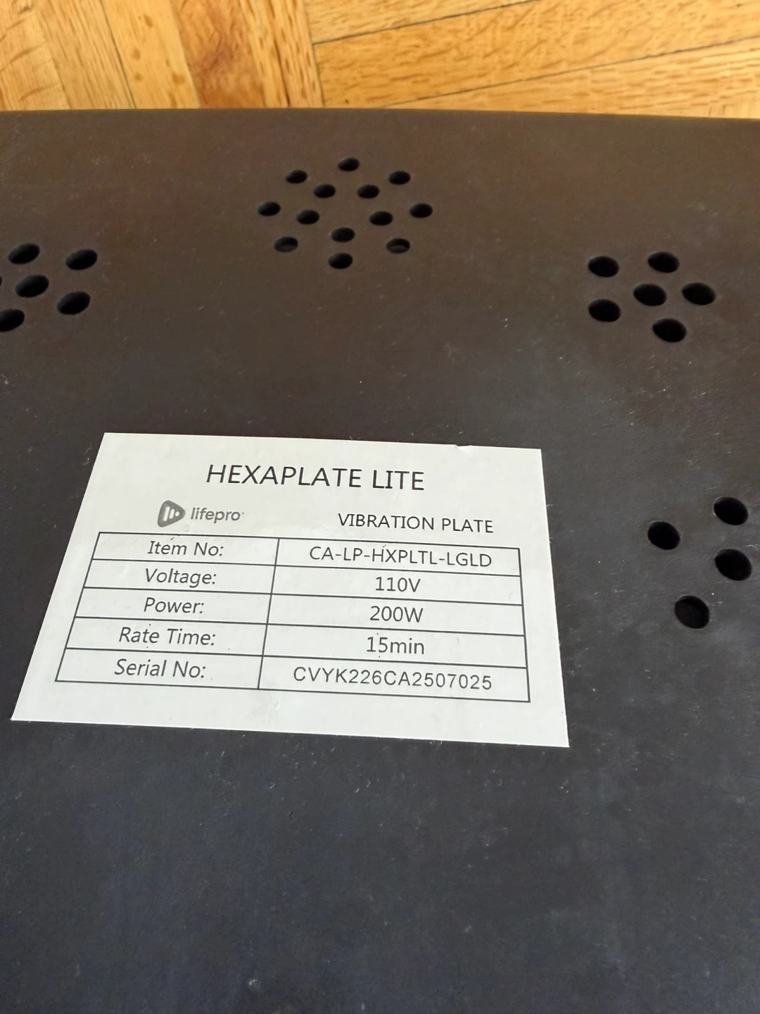 LifePro Hexaplate Lite Vibration Plate - photo 4