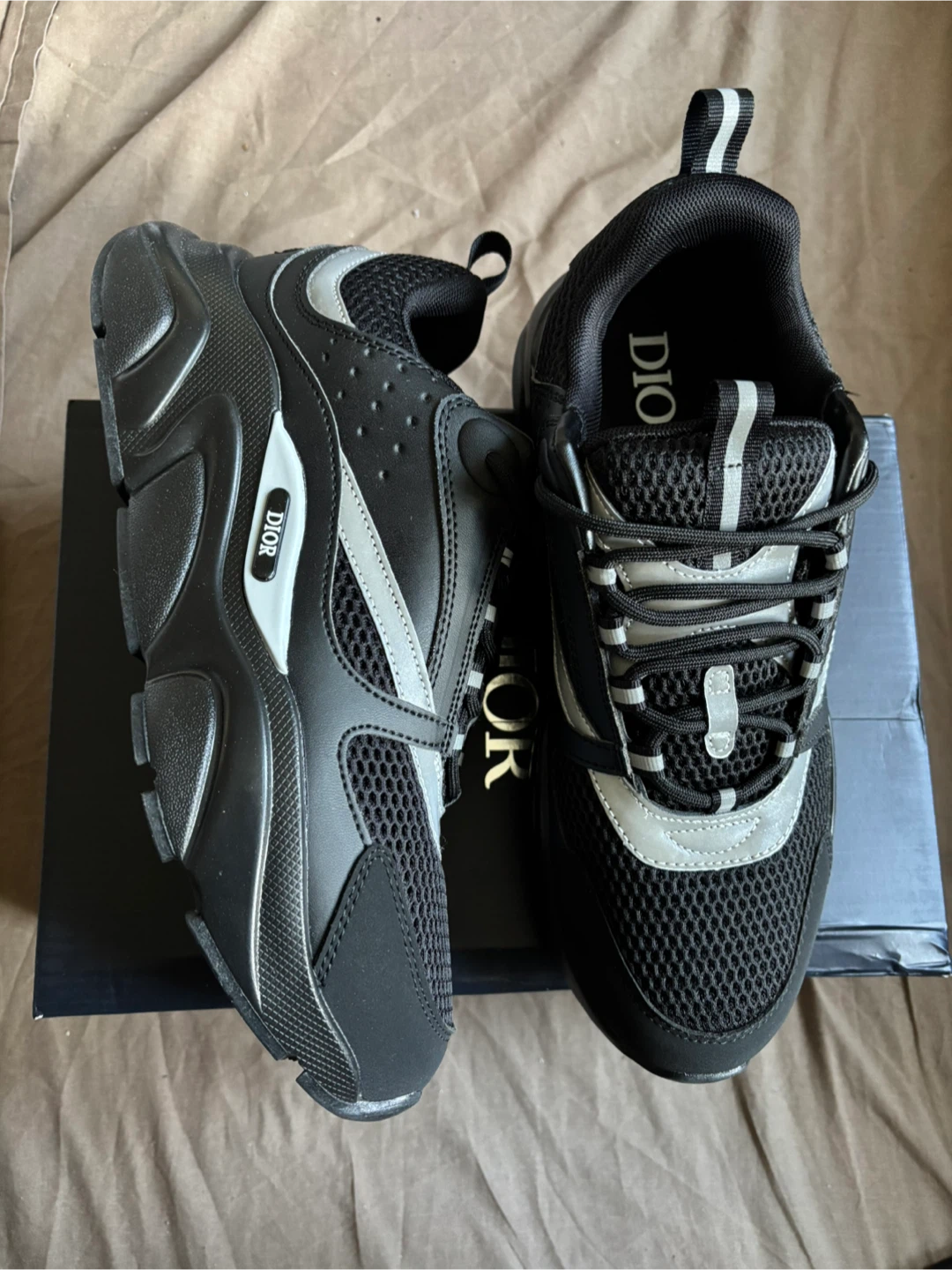 DIOR B22 Sneakers Black - photo 2