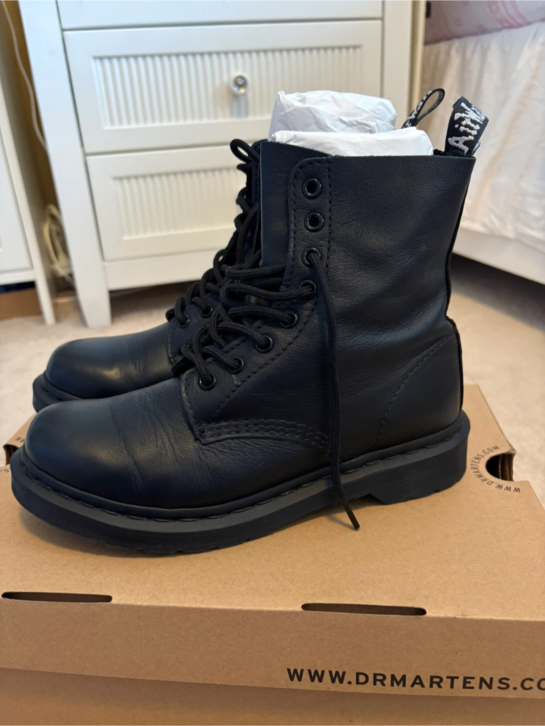 Dr. Martens 1460 Pascal Mono Black - photo 4