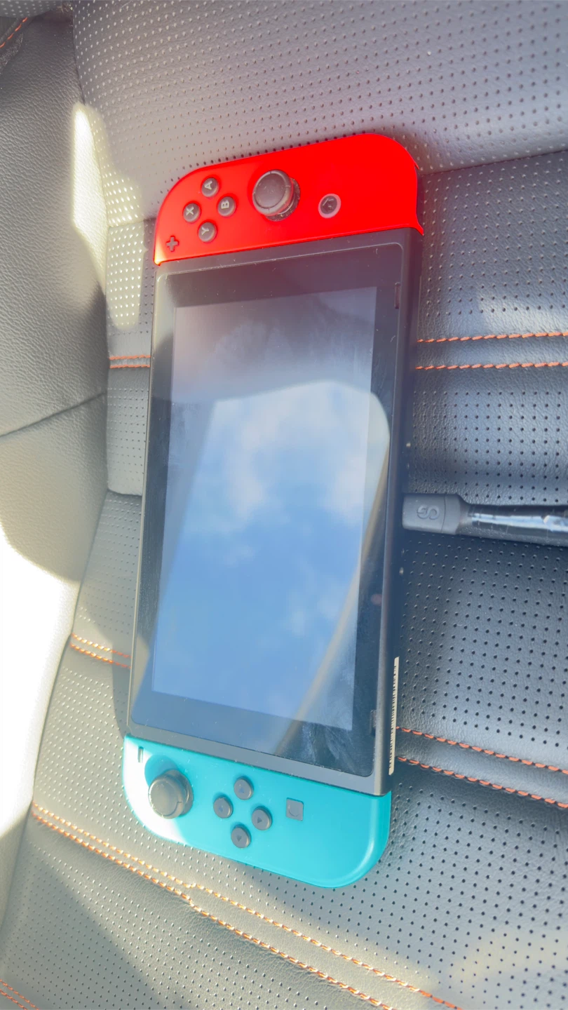Nintendo Switch Console with Red and Blue Joy-Cons - photo 2