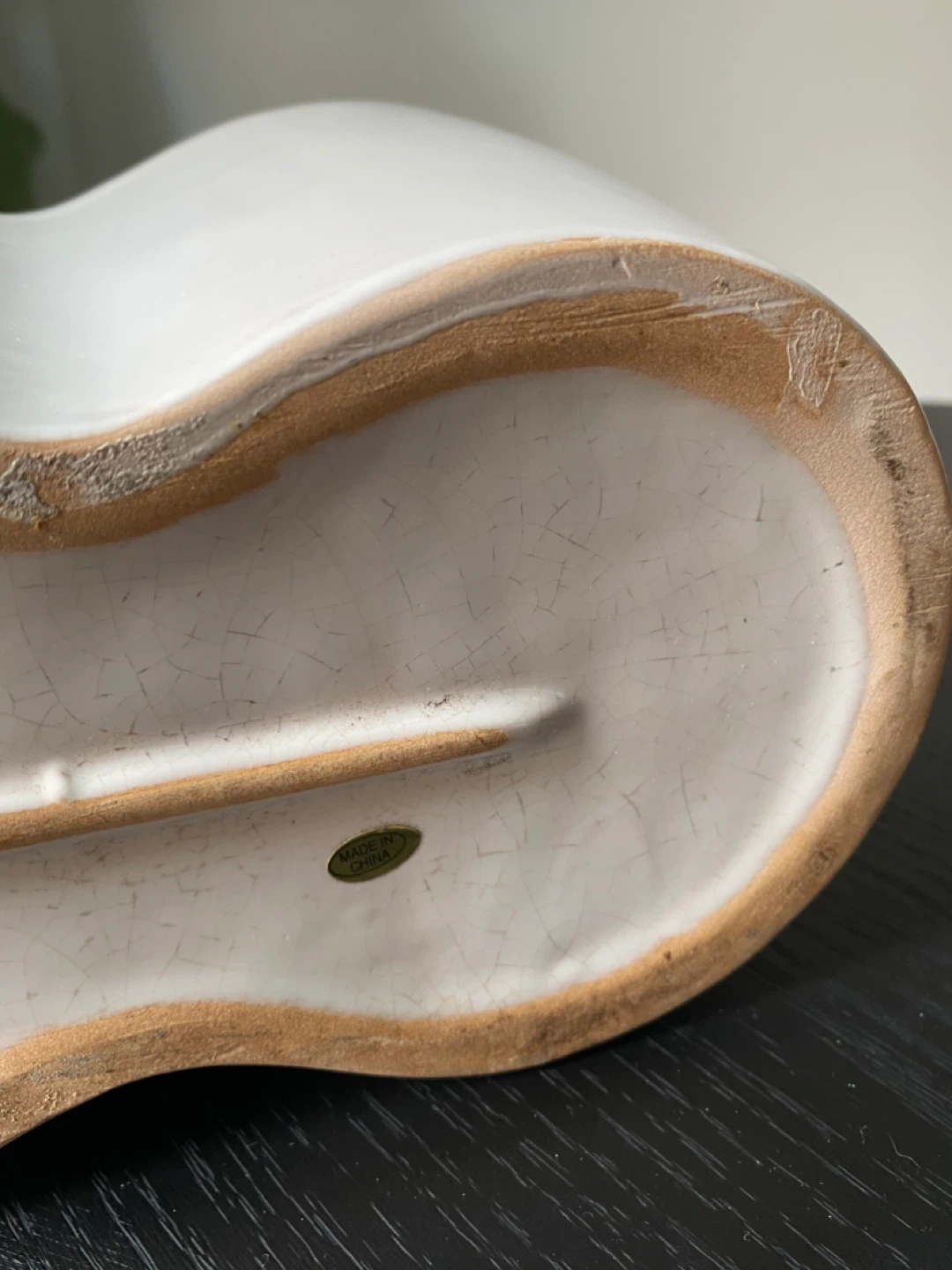 Wavy Modern Ceramic Planter - photo 4