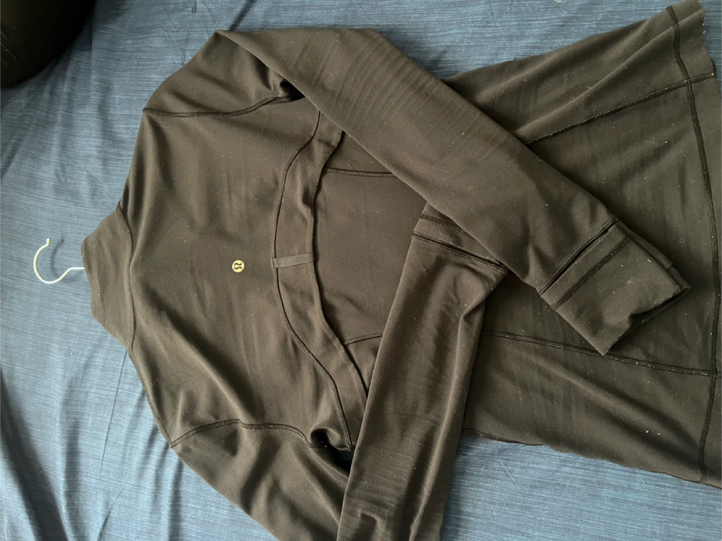 Lululemon Black Zip-Up Athletic Jacket - photo 2