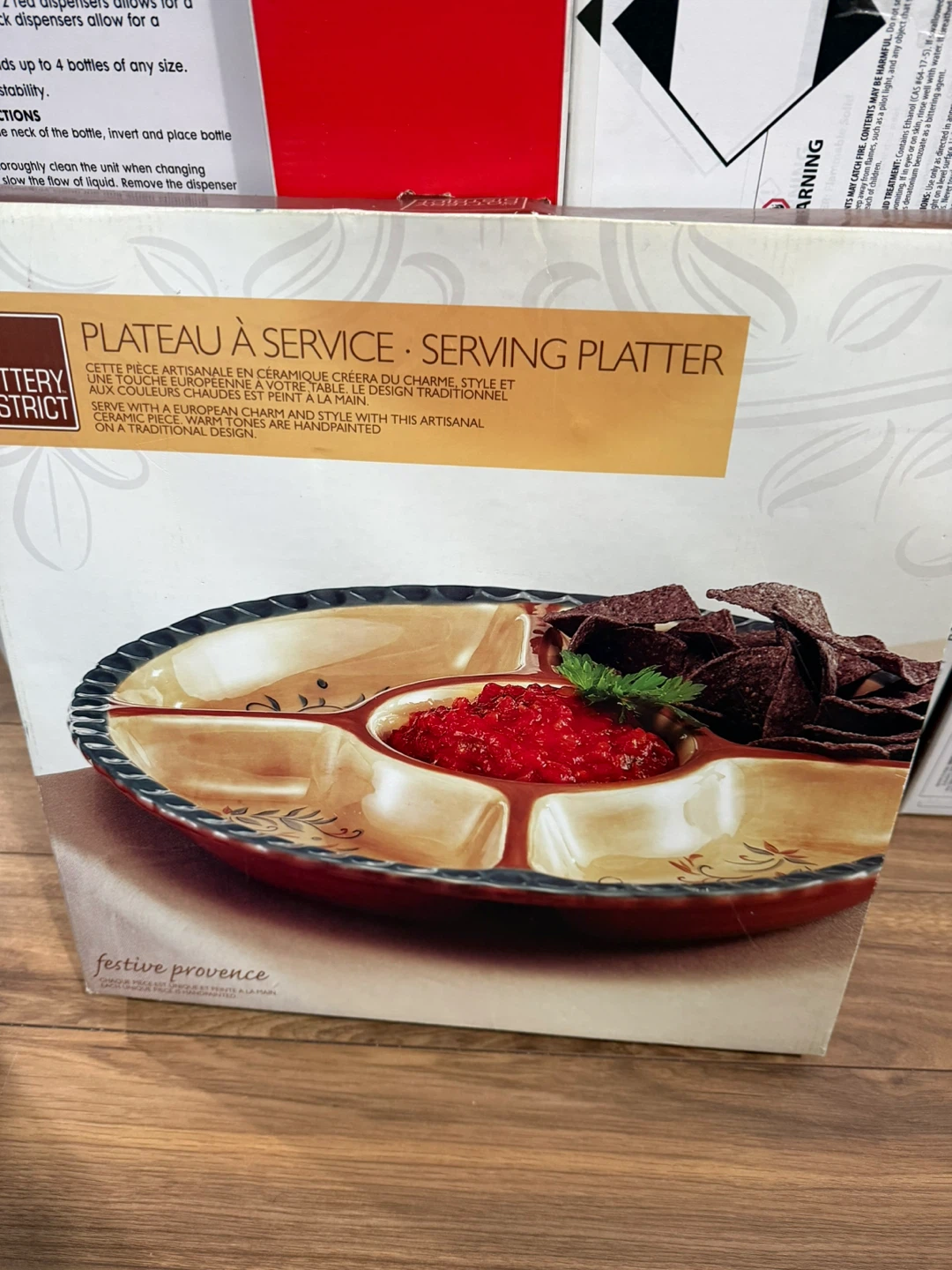 Pottery District Serving Platter - Festive Provence