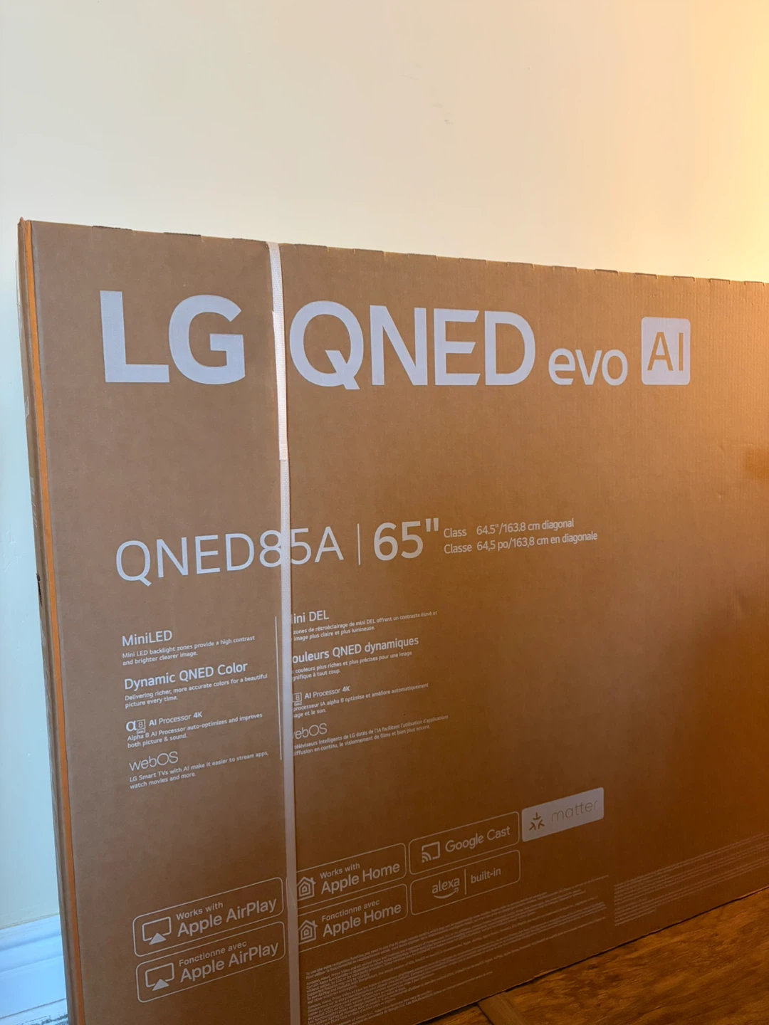 LG QNED85A 65" 4K Smart TV