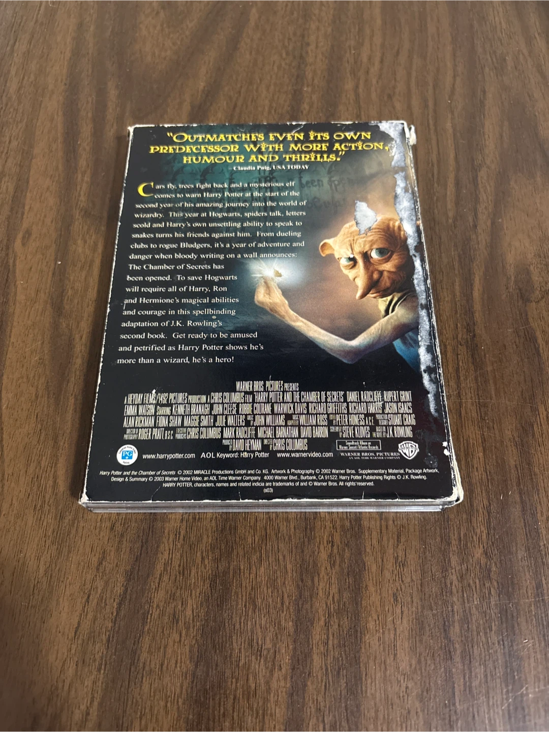 Harry Potter and the Chamber of Secrets DVD Widescreen Edition - photo 2
