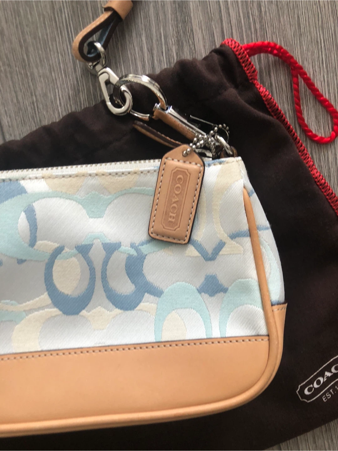 Coach Signature C Wristlet Pouch - photo 4