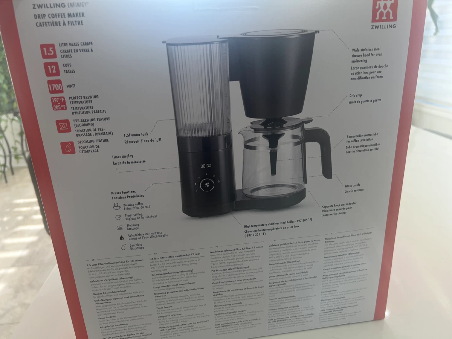 Zwilling Enfinigy Drip Coffee Maker - photo 2