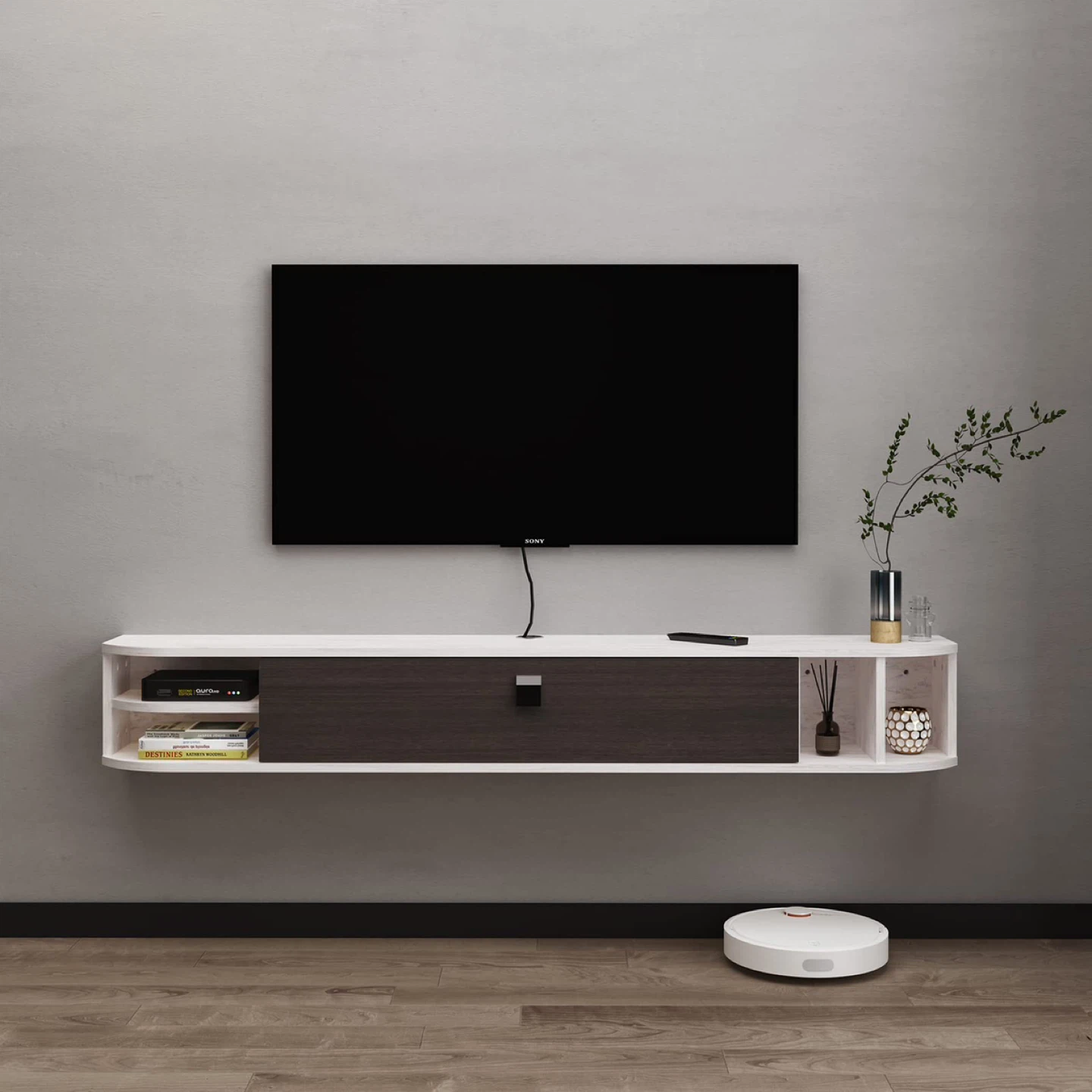 Modern Floating Console TV stand
