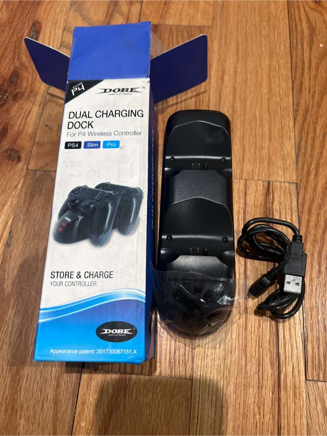 DOBE Dual Charging Dock for PS4 Wireless Controllers