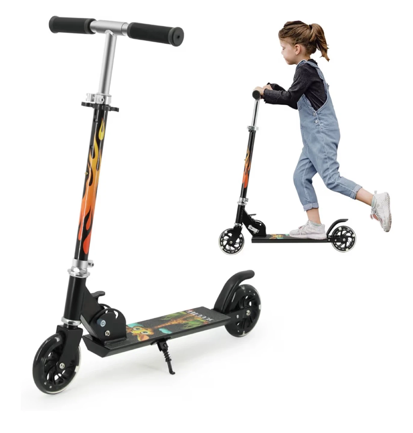 Adjustable Folding Scooter for Kids 3-12 Years Old - photo 2