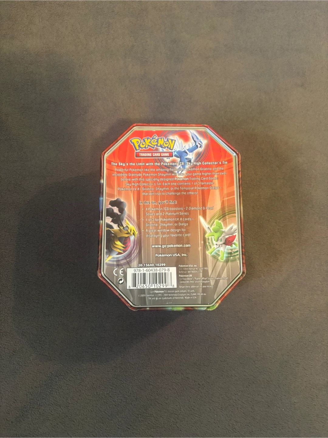 Pokemon TCG Dialga Sky-High Collector's Tin - photo 3