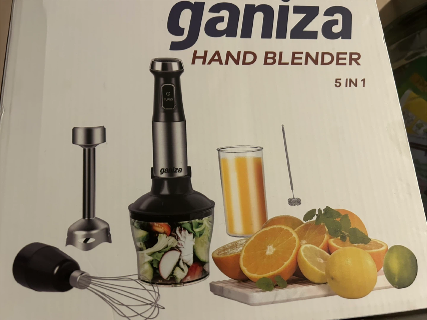 Ganiza 5-in-1 Hand Blender
