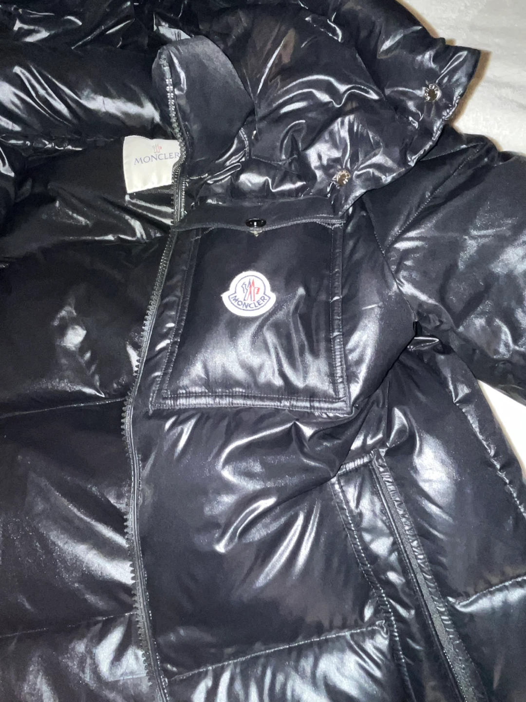 Moncler Black Puffer Jacket - photo 2