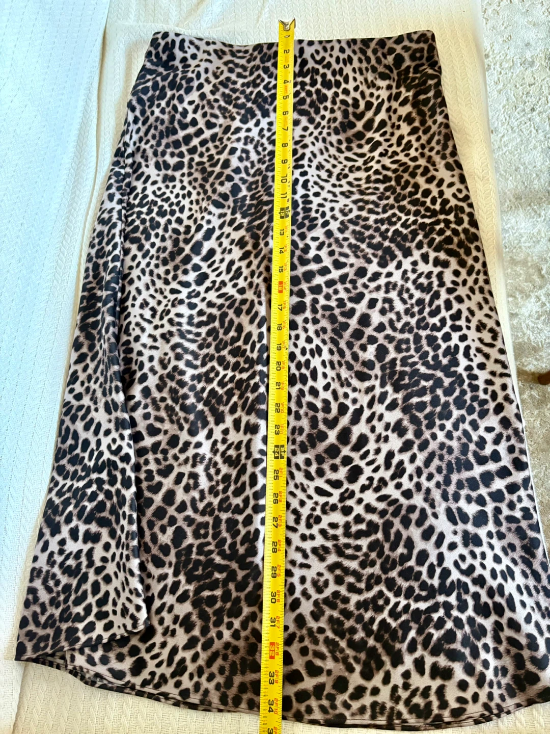 LOFT Leopard Print Skirt & Matching Scarf Set - photo 2