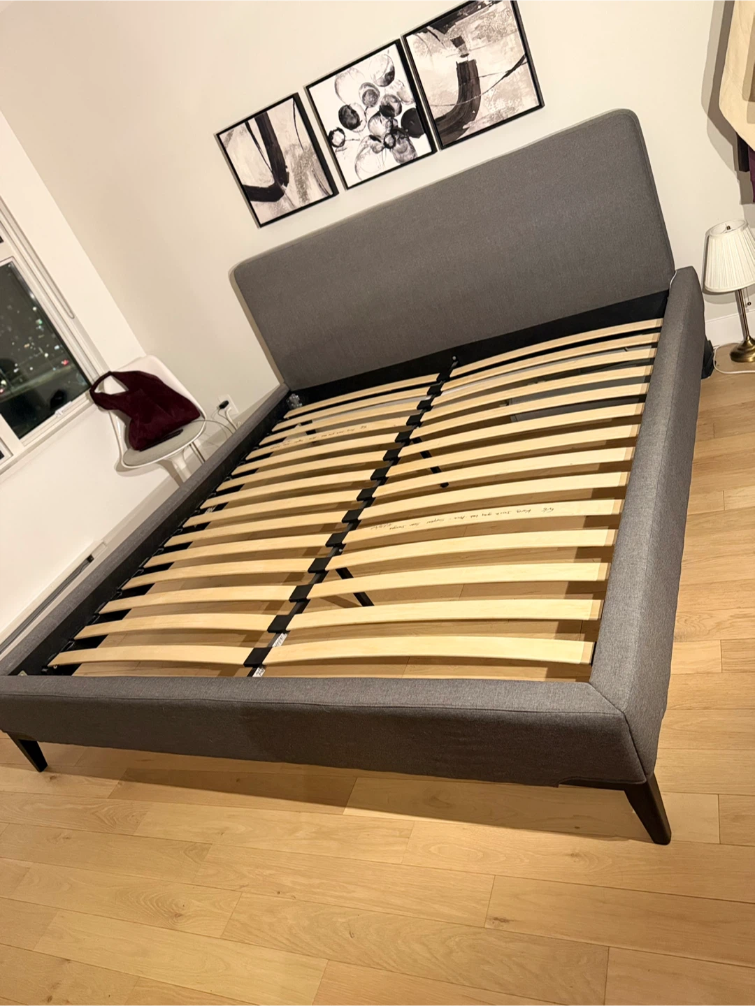 King bed frame