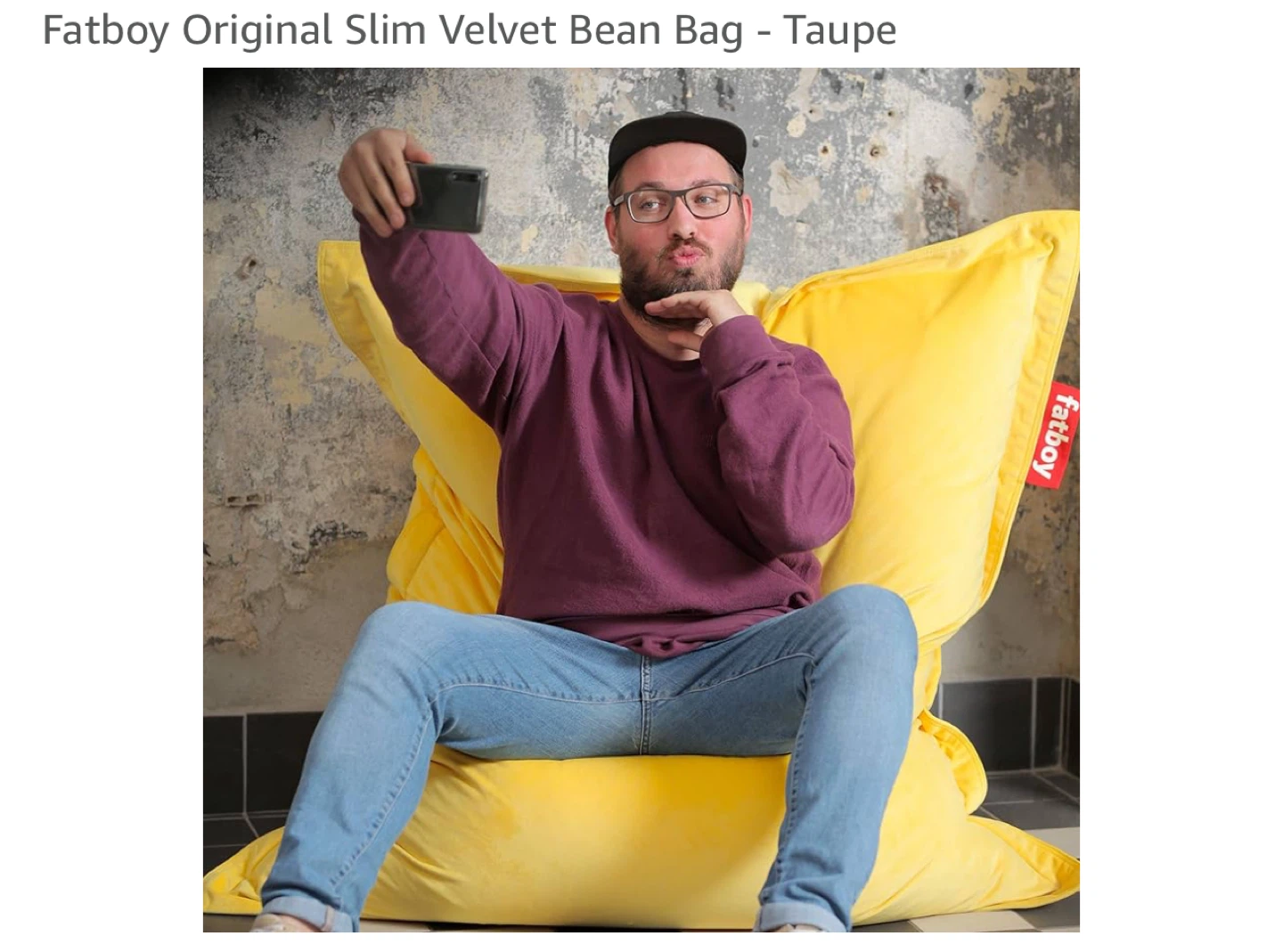 Fatboy  Bean Bag - Silver Grey - photo 4
