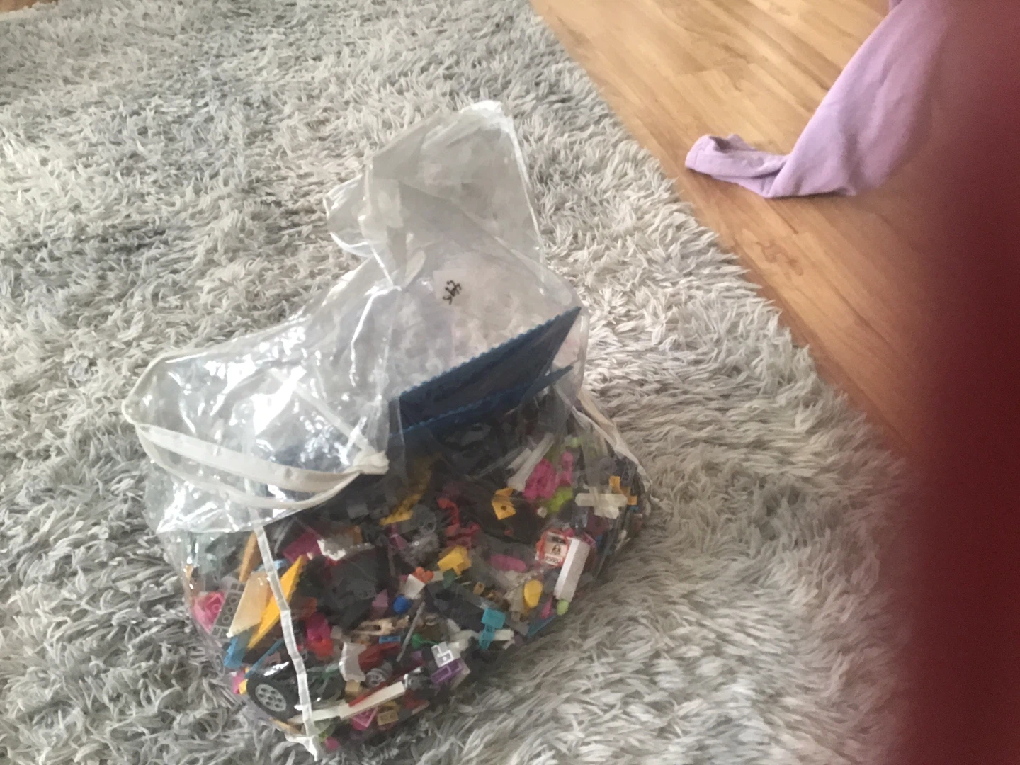 Bag of Assorted Building Blocks
