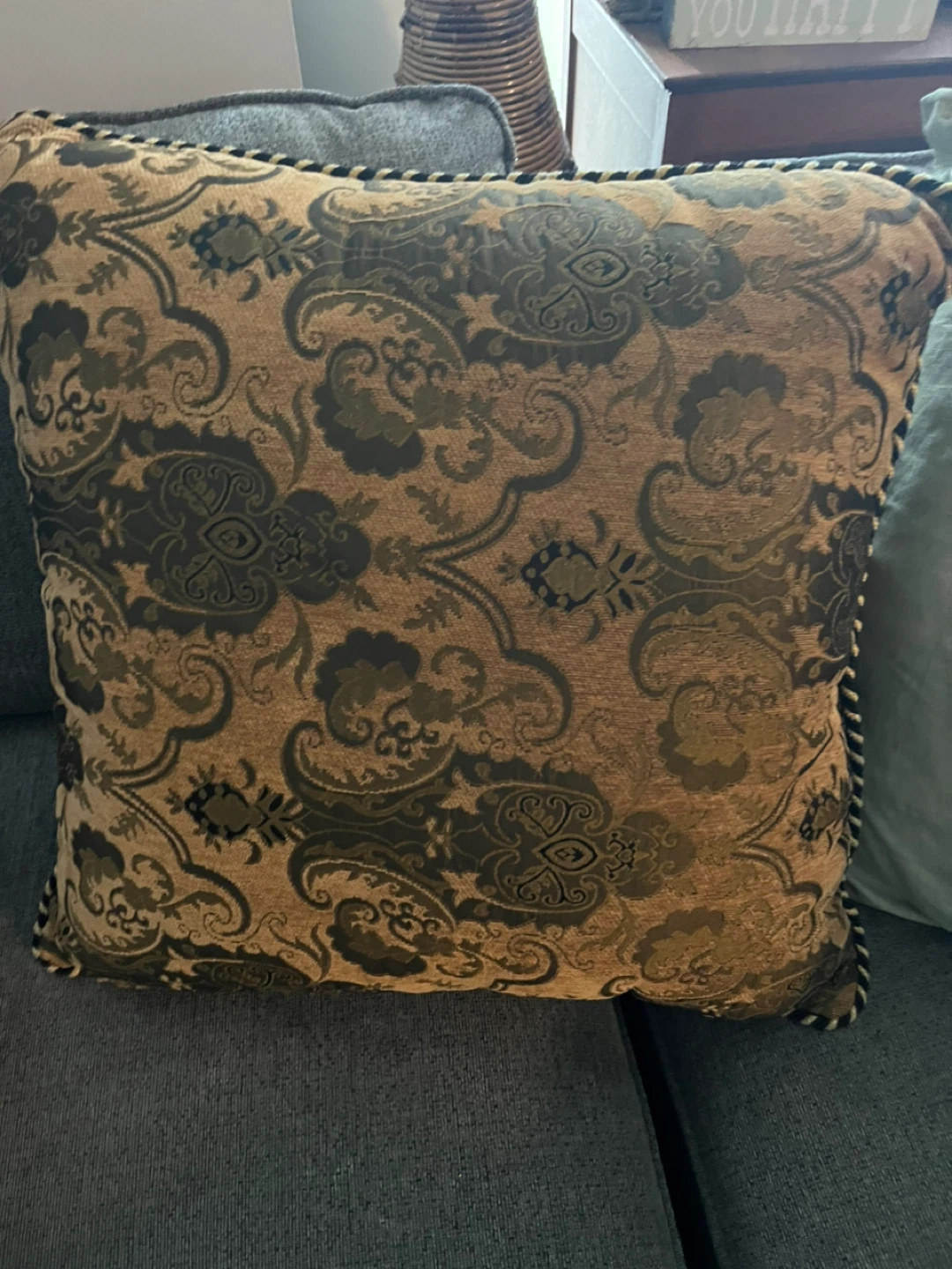 4 Decorative Throw Pillows