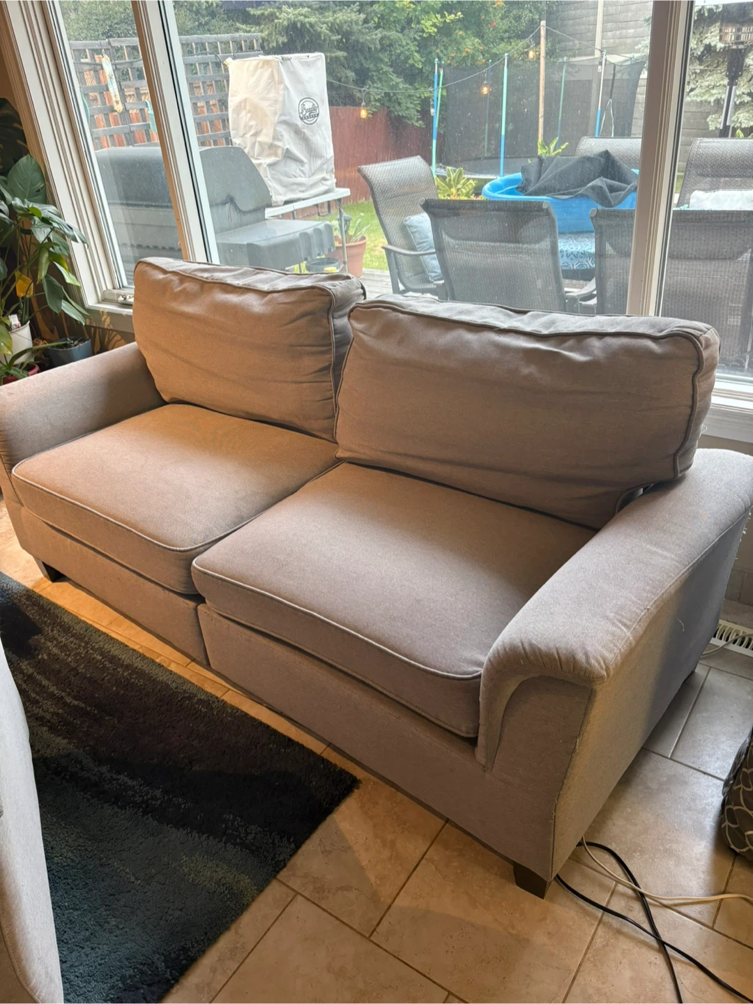 Light Grey 3+2+1 Couch Set - photo 3