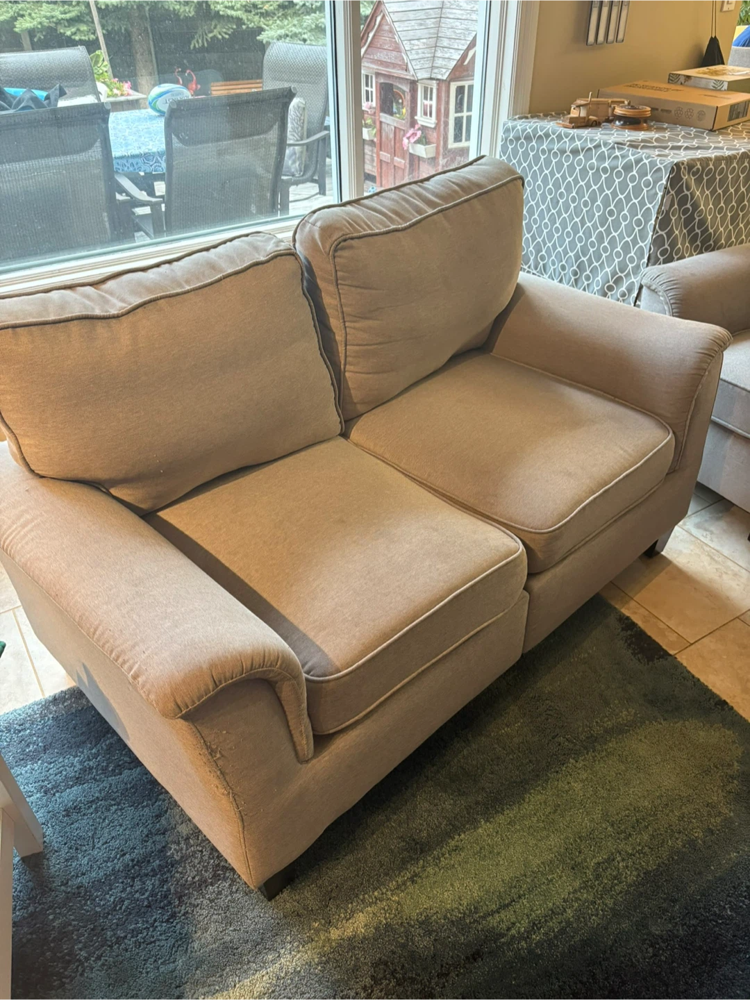 Light Grey 3+2+1 Couch Set