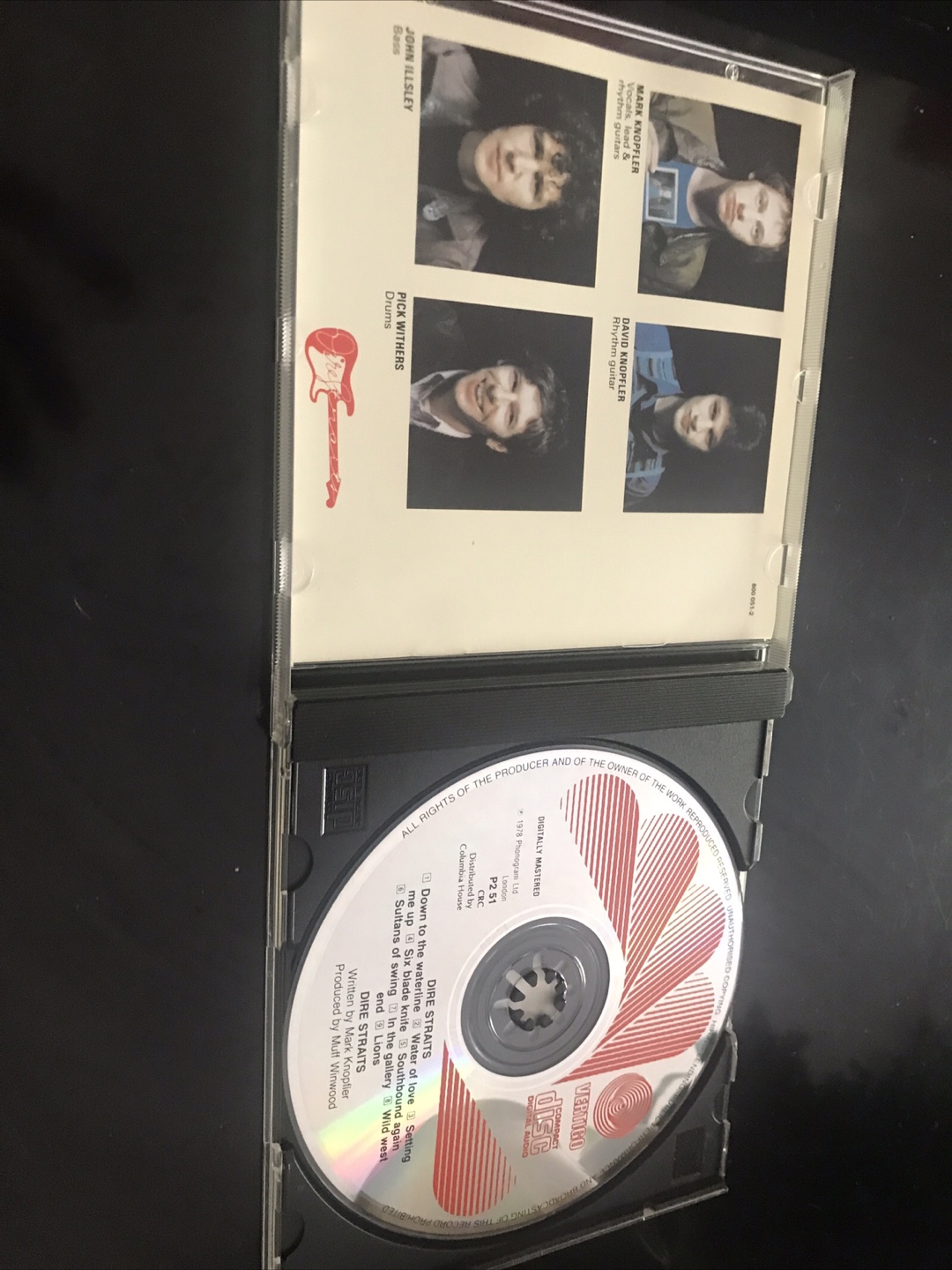 Dire Straits Self Titled CD 1978 - photo 2