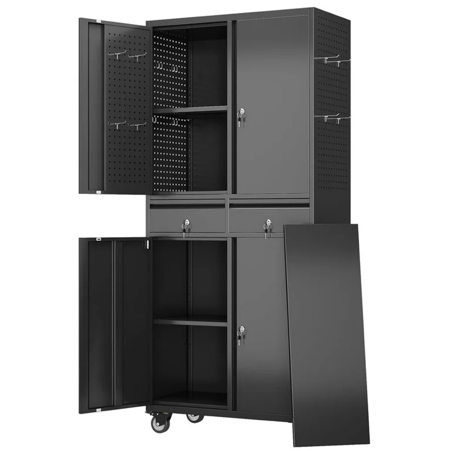 Rolling Metal Garage Storage Cabinet - photo 3