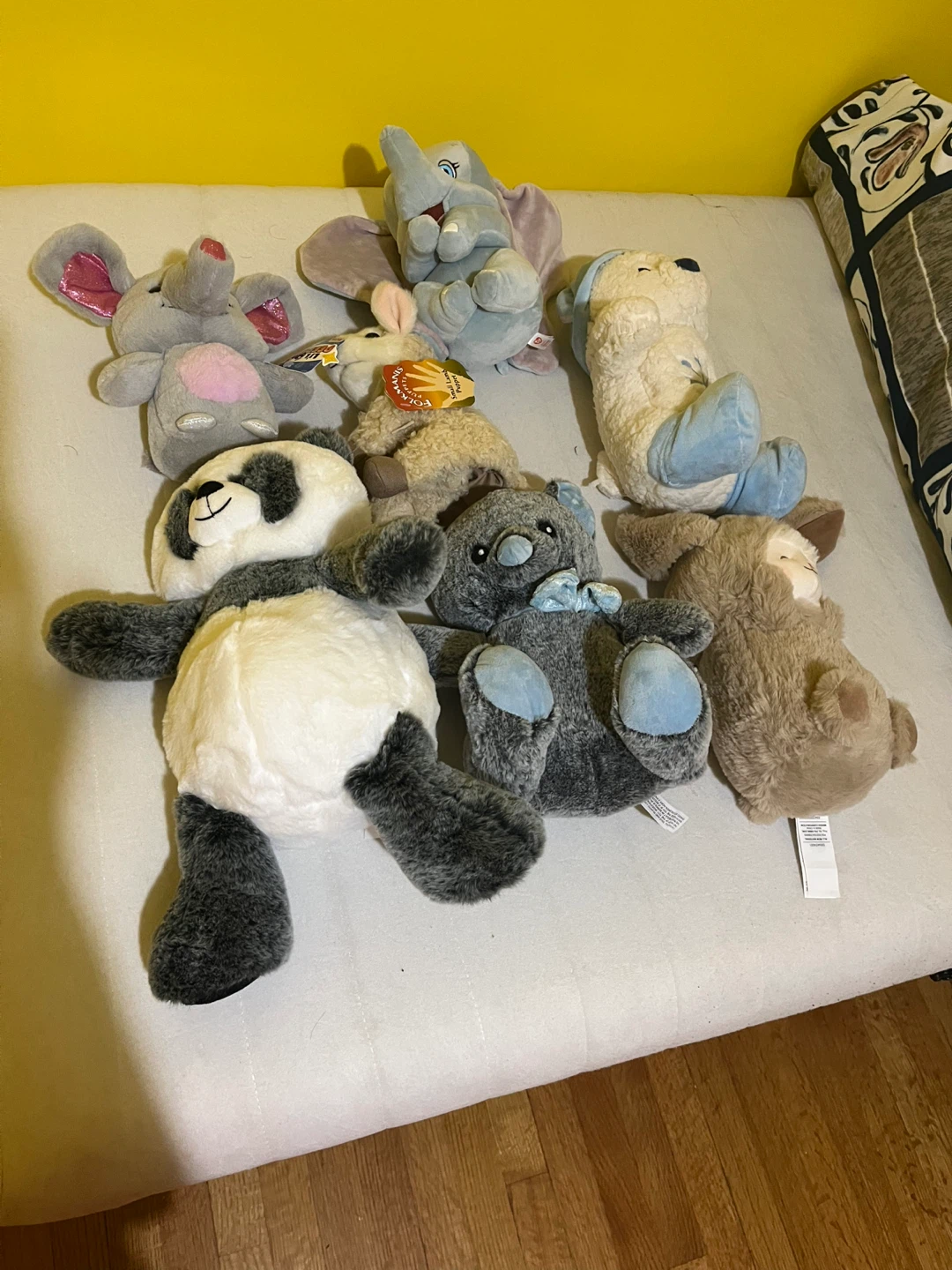 Assorted Plush Stuffed Animals - 8 Pieces