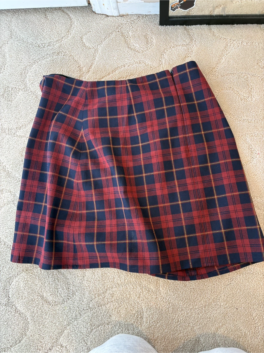 Sunday Best Plaid Mini Skirt - Size 6
