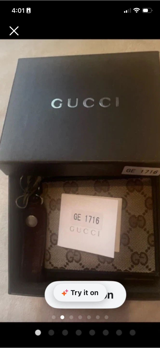🔥🔥🔥Gucci Leathe Wallet with Keychain - photo 3