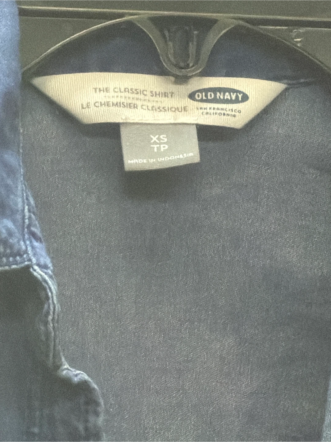 Old Navy Classic Denim Shirt XS - photo 2