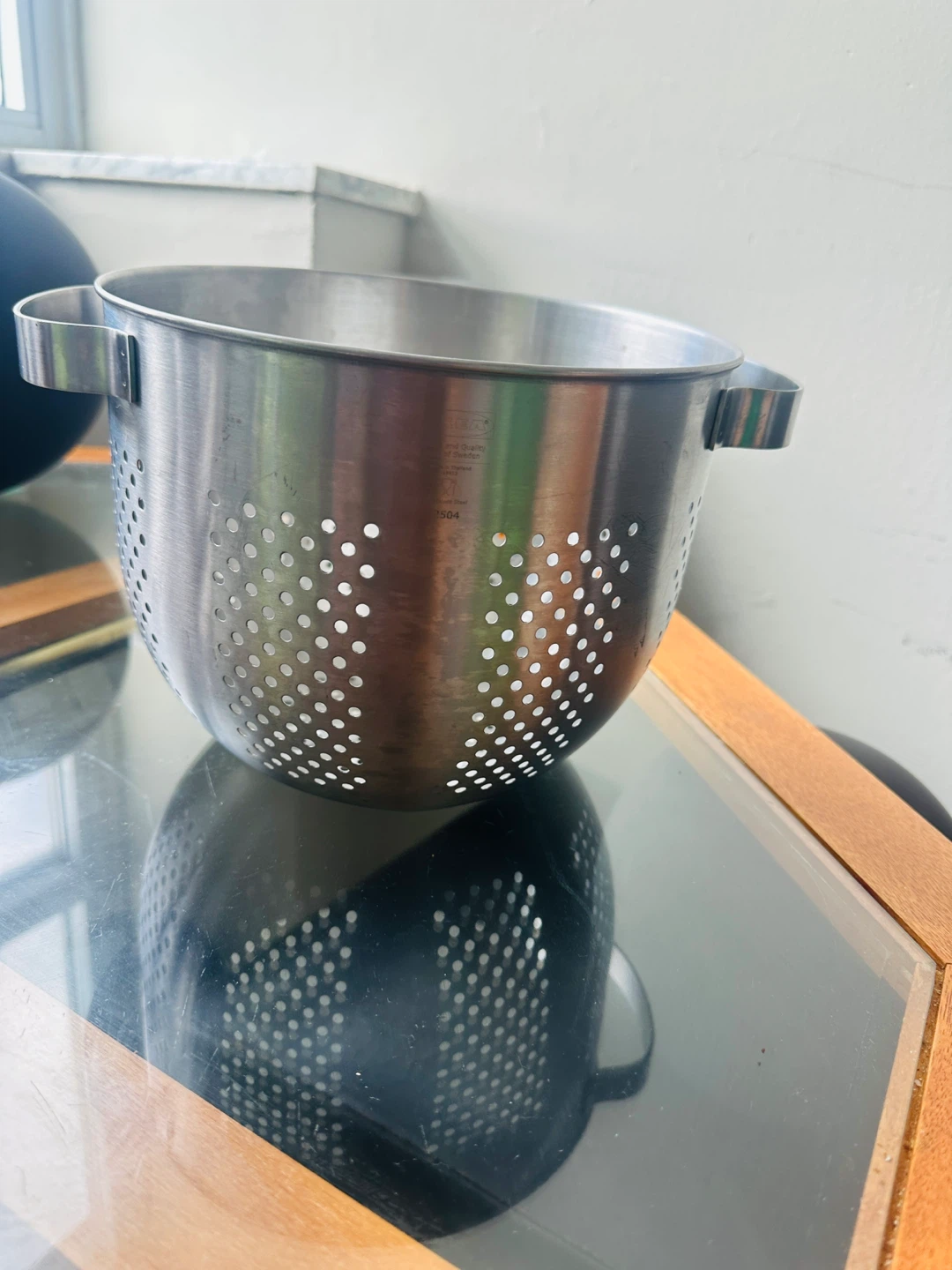 Large Metal Colander